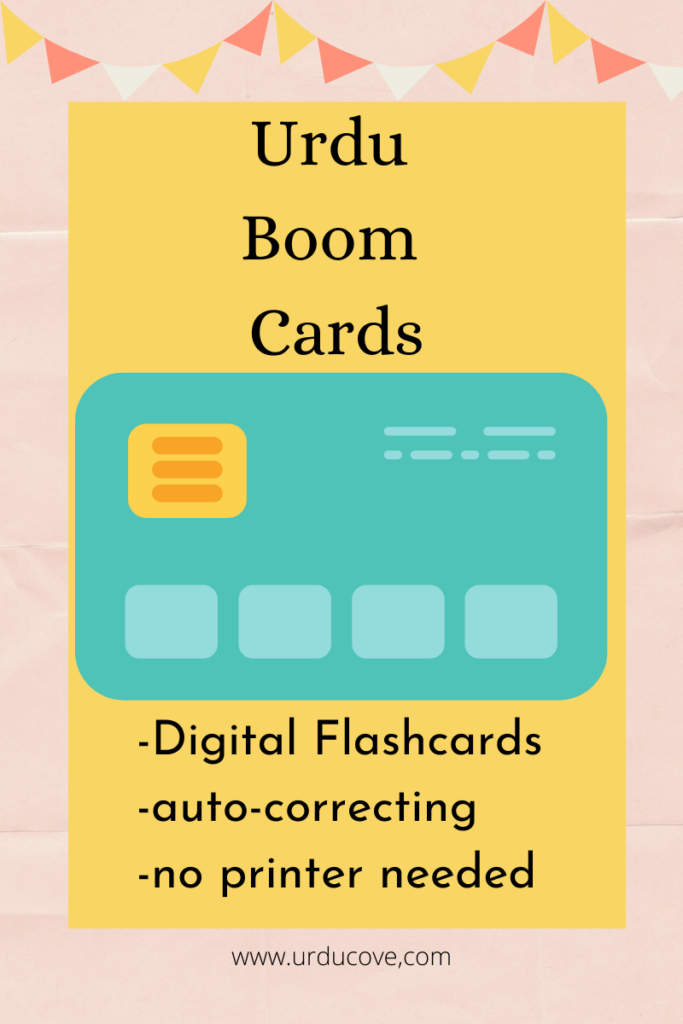 boom cards urdu